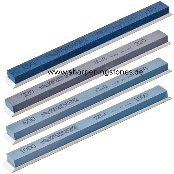 Boride T2 Set 150/320/600/1000 Korn FEPA SCHMAL